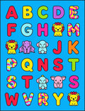 Cute Animal Alphabet Letter Rug