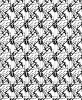 Mono Black Bold Graphic Repeat Rug