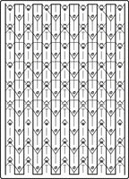 Geometric Black White Chevron Stripe Rug