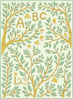 Whimsical Alphabet Trees With Animals Rug