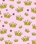 Golden Crown Pink Floral Repeat Rug