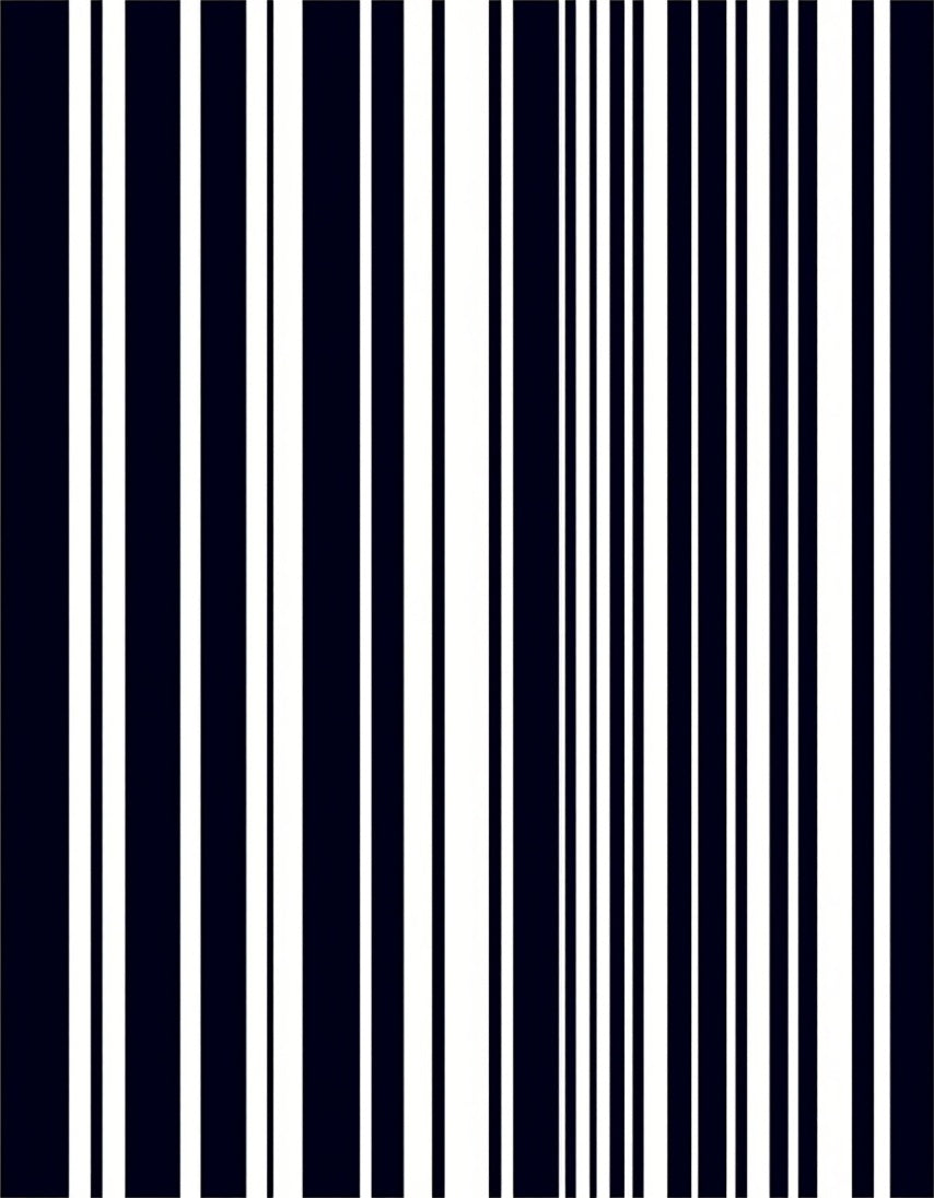 Dark Navy White Vertical Stripe Rug