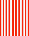 Bold Red White Vertical Stripe Rug