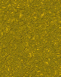 Labyrinth Black Yellow Scribble Rug