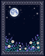 Celestial Garden Moonlit Bloom Rug
