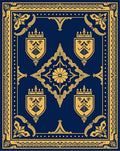 Ornate Royal Crest Medallion Rug