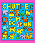 Colorful Animal Alphabet Play Mat Rug