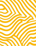 Golden Abstract Wave Lines Rug