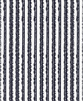 Navy White Vertical Abstract Stripe Rug