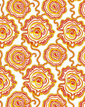 Radiant Sun Burst Floral Swirl Rug