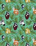 Whimsical Fowl And Foliage Rug
