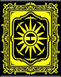 Radiant Sunburst Art Deco Rug