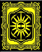 Radiant Sunburst Art Deco Rug