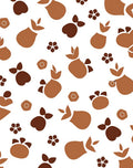 Earthy Tone Budding Vase Collection Rug