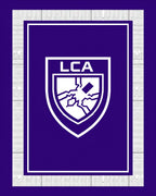 Deep Purple Shield Crest Rug