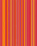 Vibrant Red Orange Stripe Rug