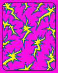 Electric Yellow Cosmic Stars Rug