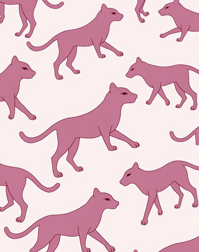 Rose Pink Panther Trail Rug