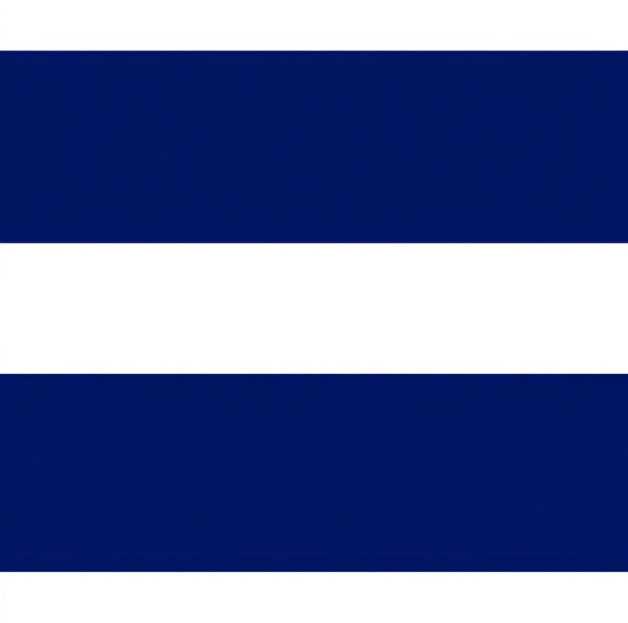 Bold Navy And White Stripe Rug