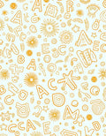 Whimsical Alphabet Scatter Rug