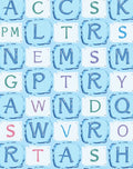 Alphabet Ice Blocks Rug