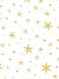 Golden Scattered Stars Rug