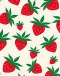 Red Strawberry Garden All Over Rug