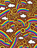 Rainbow Clouds Alphabet Adventure Rug