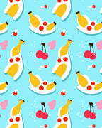 Sweet Banana Cherry Playful Rug