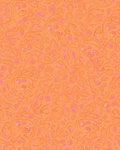 Orange Pink Swirl Organic Cells Rug