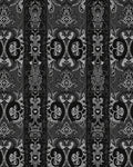 Monochromatic Abstract Swirl Vertical Panel Rug