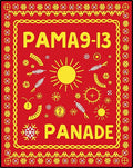 Bright Yellow Sun Celestial Motif Rug