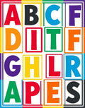 Multicolor Alphabet Blocks Rug