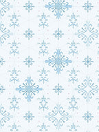 Light Blue Ornate Medallion Rug
