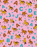Pink Horses And ABCs Rug