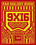 Red Yellow Bold Geometric Layout Rug