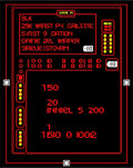 Retro Arcade Red Screen Graphic Rug