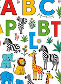 Alphabet Animal Safari Adventure Rug