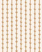 Golden Stalks Vertical Stripe Rug