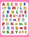 Colorful Alphabet Animals Rug