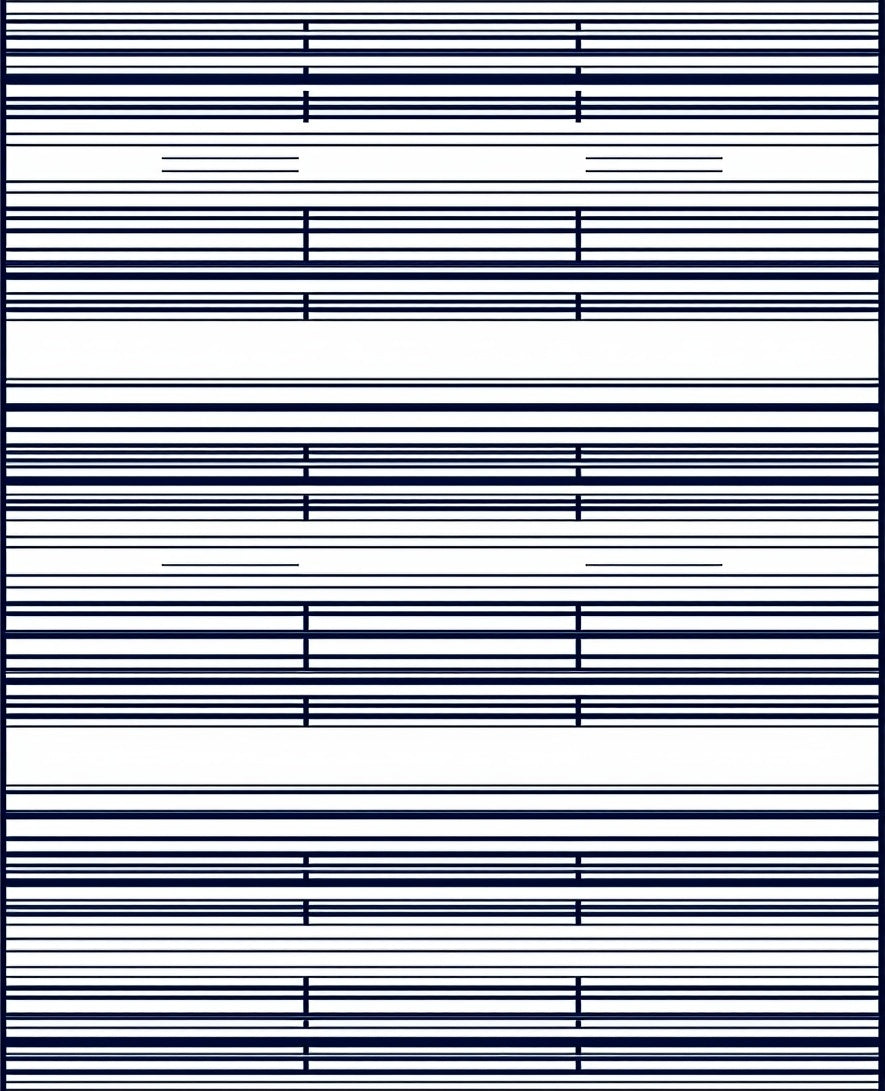 Dark Blue Thin Lined Rectangular Rug