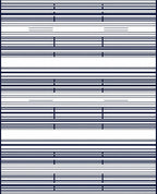 Dark Blue Thin Lined Rectangular Rug