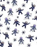 Cosmic Astronaut Galaxy Print Rug