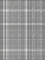 Monochrome Grid Geometric Stair Rug