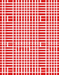 Red White Intersecting Lines Rug