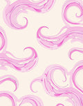 Pink Swirl Tentacle Abstract Art Rug
