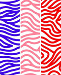 Bold Tri-Color Wavy Stripe Rug