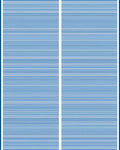 Modern Blue White Striped Line Rug