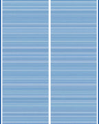 Modern Blue White Striped Line Rug