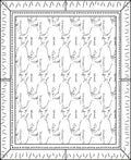 Abstract Figure Line Art Rug